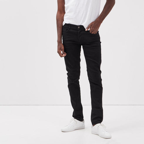 BONOBO INSTINCT DENIM BLACK MEN’S SLIM FIT JEANS - MUQQI